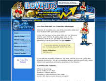 Tablet Screenshot of ilovehits.com